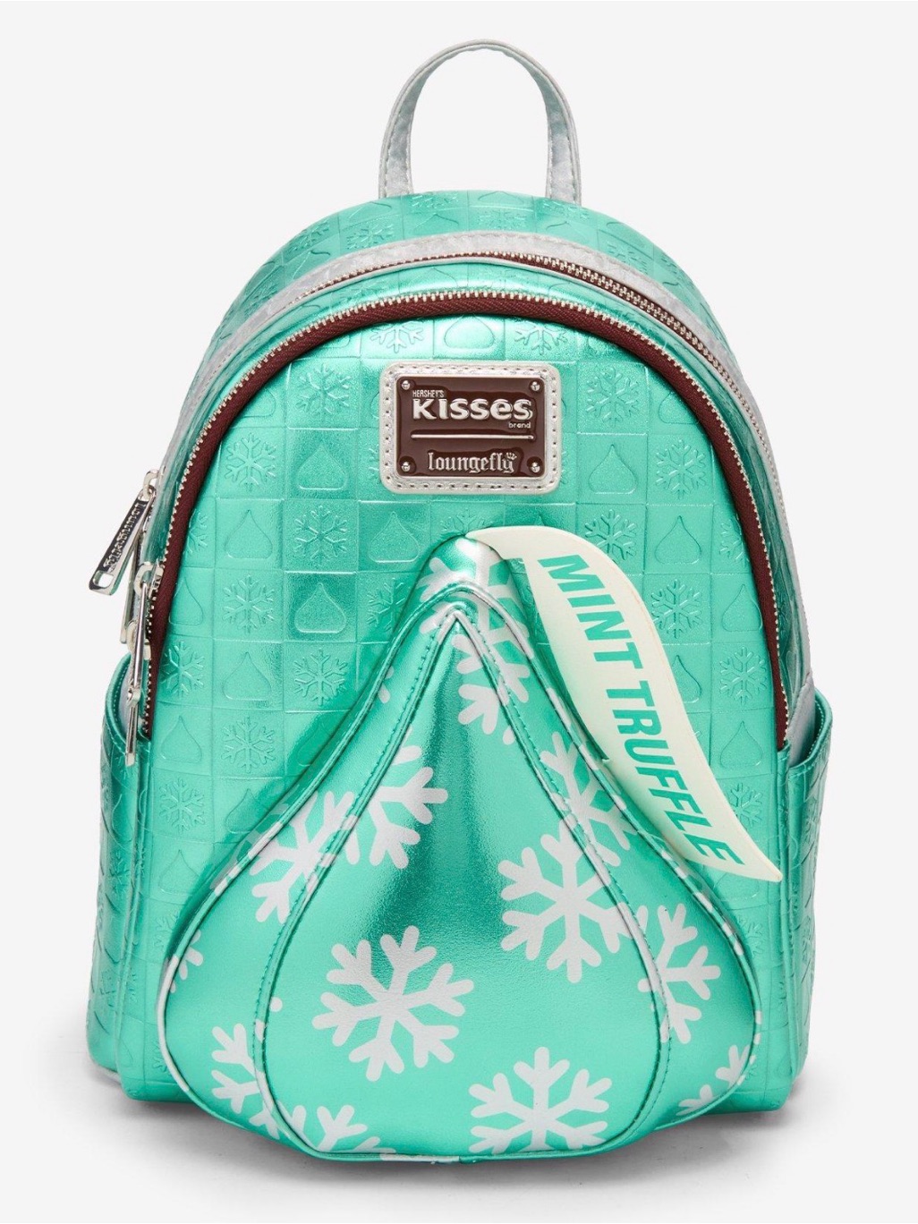 Loungefly Hershey's Kisses Mint Truffle Mini Backpack Nwt
